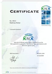 Zertifizierter KNX-Partner Zertifizierter KNX-Partner