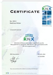 Zertifizierter KNX-Partner
